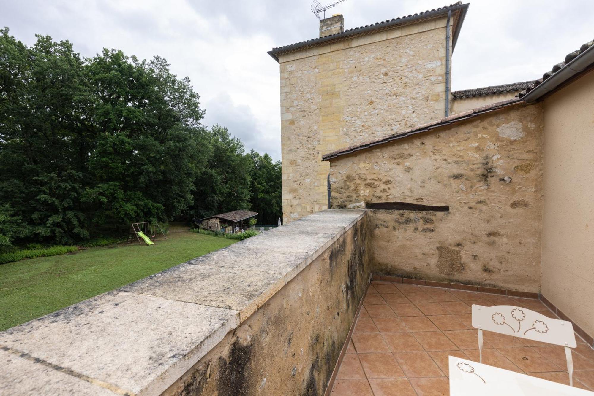 Chateau De Sanse Sainte-Radegonde  Esterno foto